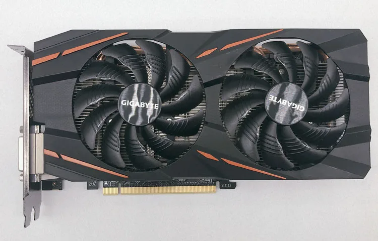 Видеокарты GIGABYTE RX 580 8 ГБ видеокарта RX580 компьютерная игра для видеокарт AMD карта