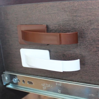 

10Pcs/set Drawer Door Cabinet Cupboard Toilet Safety Locks Baby Kids Safety Care Plastic Locks Straps Infant Baby Protection