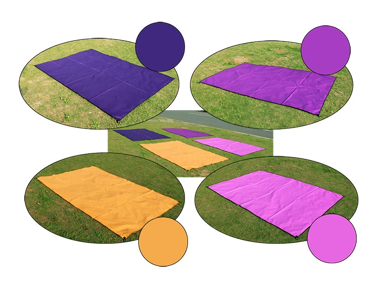 VILEAD 4 размера походный коврик для кемпинга на открытом воздухе походная палатка водонепроницаемая ткань Оксфорд влажный коврик толстый пляжный коврик для пикника кемпинга пешего туризма