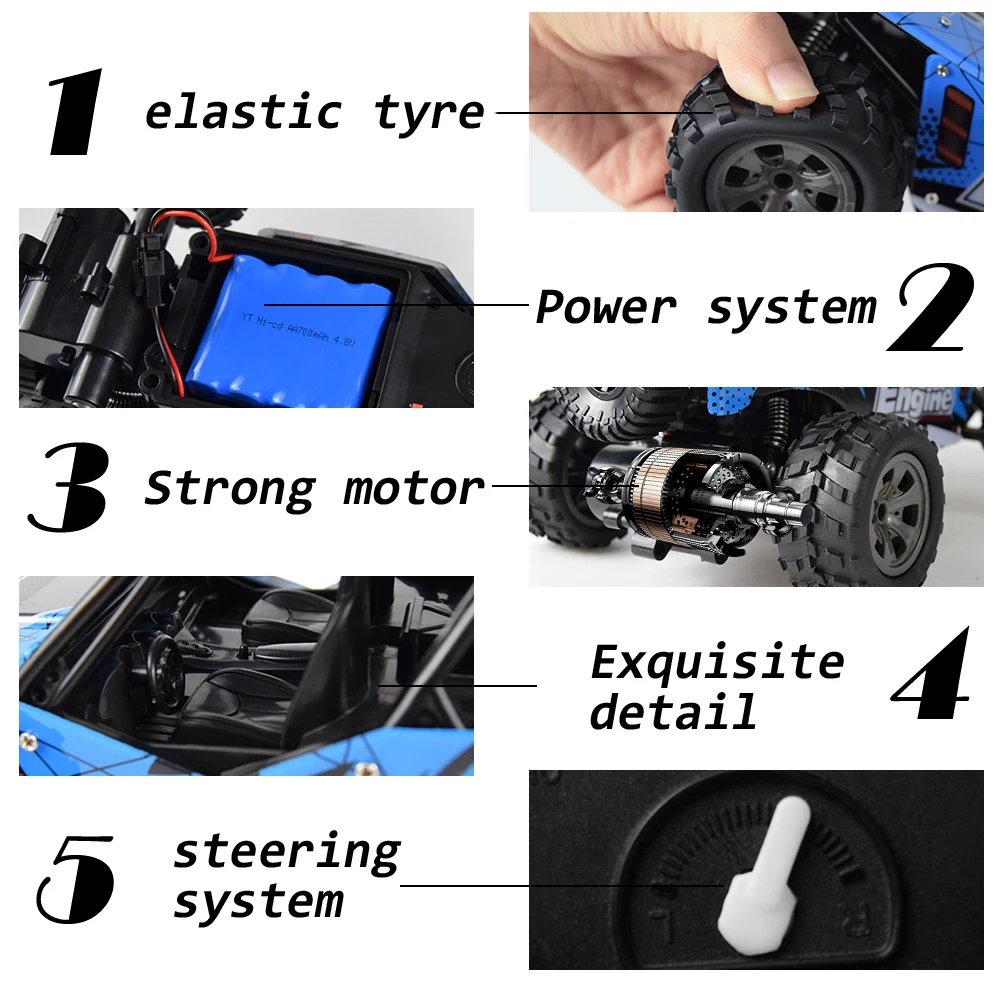 Electric RC Car Rock Crawler Remote Control Toy Cars truck On The Radio Controlled Drive Off-Road Toys For Boys Kid Gift Electric RC Car Rock Crawler Remote Control Toy Cars truck On The Radio Controlled Drive Off-Road Toys For Boys Kid Gift