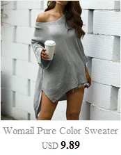 Womail, зимний сексуальный пуповидный женский свитер с высоким воротником, твист, повседневный вязаный свитер, женская Трикотажная майка, джемпер, свитер