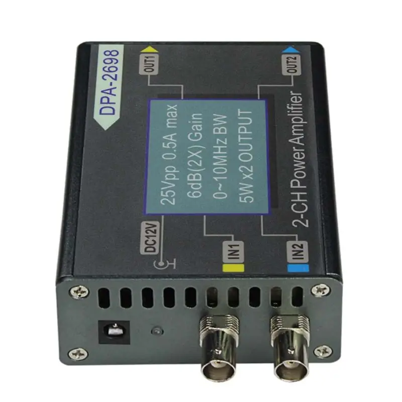 DPA-2698 10MHz 25Vpp Dual Channel 2CH DDS Function