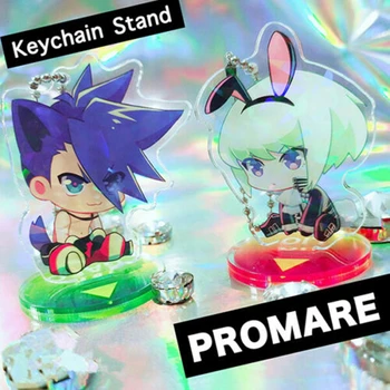 

Cosmile Promare YAOI Doujinshi ( Galo x Lio ) Fotia Thymos Aina Keychain Display Figure limited cosplay Gift