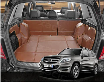 

Non Slip Wholy Surrounded No Ordor Special Car Trunk Mats for Mercedes Benz GLK 260 Waterproof Leather Carpets
