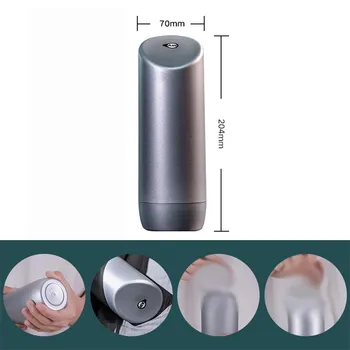 Meselo Male Discreet Masturbation Cup Pussy Sex Shop Real Vibrator Stimulator Sucking Oral Sex Airplane Cup Sex Toys For Men 5