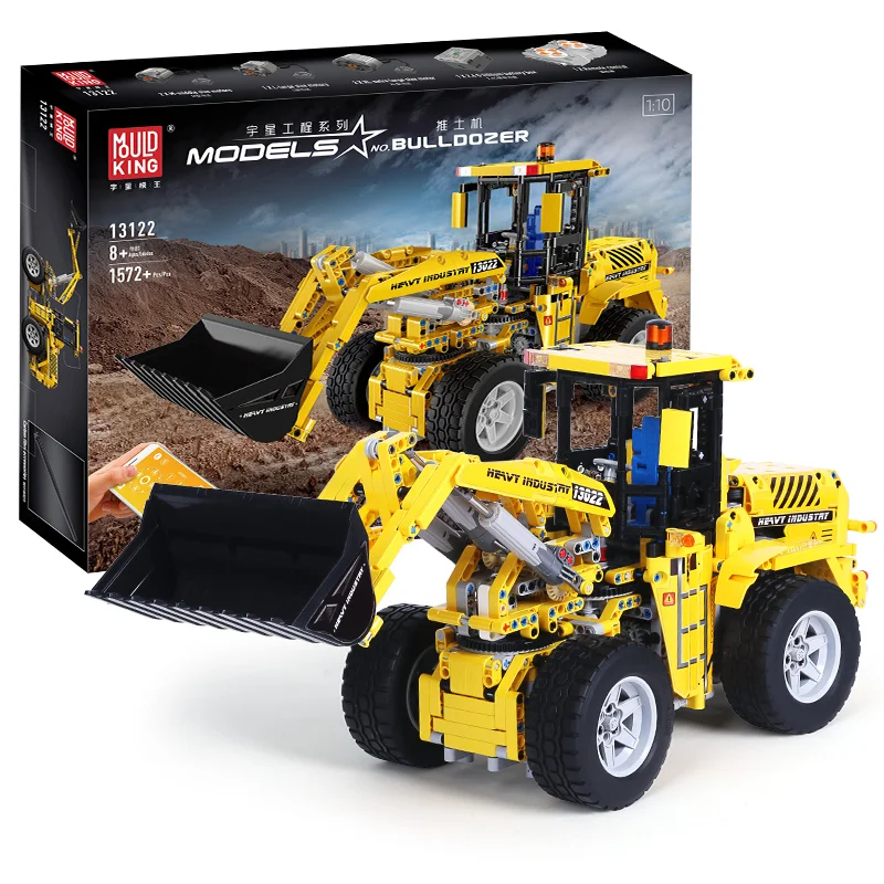 Technic Motor Power Volvo L350F Wheel Loader Model Kit Building Blocks Bricks Christmas Gifts Toys Compatible with legoed 42030