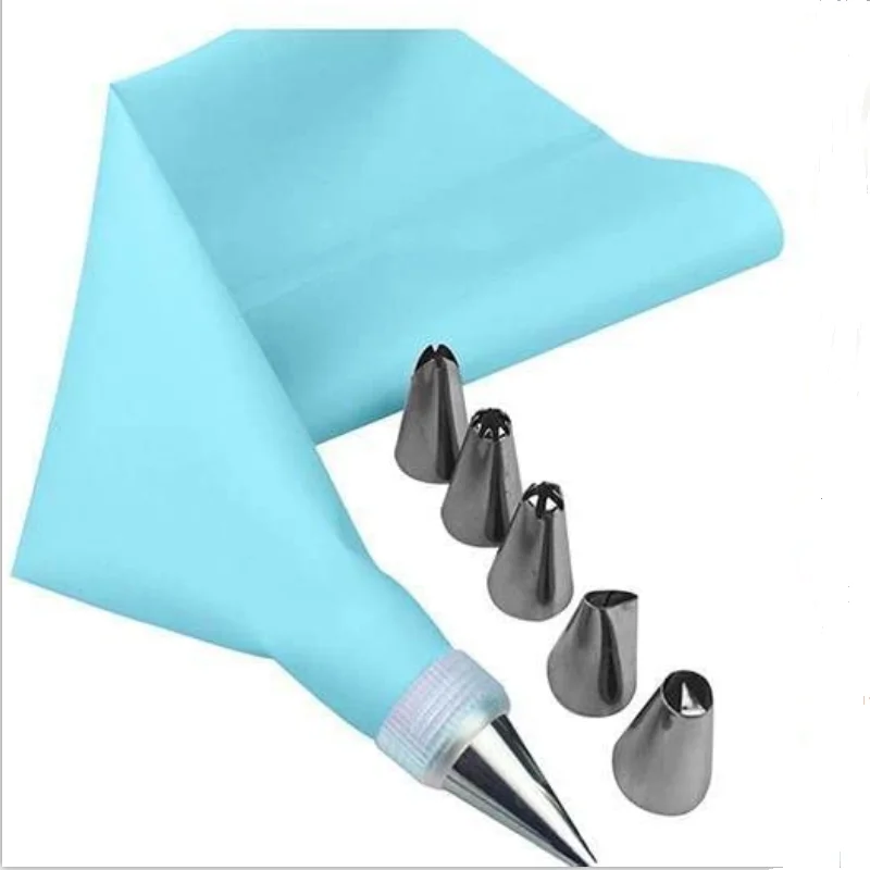 Piping Bag and Tips Cake Decorating Supplies Kit Baking Supplies Cupcake Icing Tips with Pastry Bag for Baking Decorating Cake