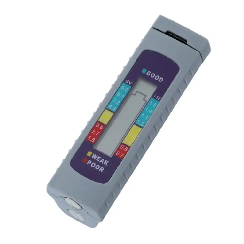 

Digital Battery Tester Universal Capacity Detector for AA/AAA 1.5V 9V Lithium