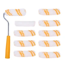 10 шт. Многофункциональный валик для краски бегун стены краски ing Инструменты Набор для украшения стен инструменты принадлежности для краски ing работы