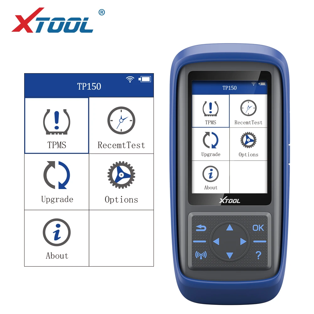 Система контроля давления в шинах XTOOL TP150 диагностический сканер OBD2 TPMS программа