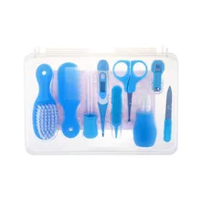 9 шт детский маникюрный набор для чистки ушей носа, Детские пинцеты для чистки ногтей, электронный детский специальный комплект продуктов