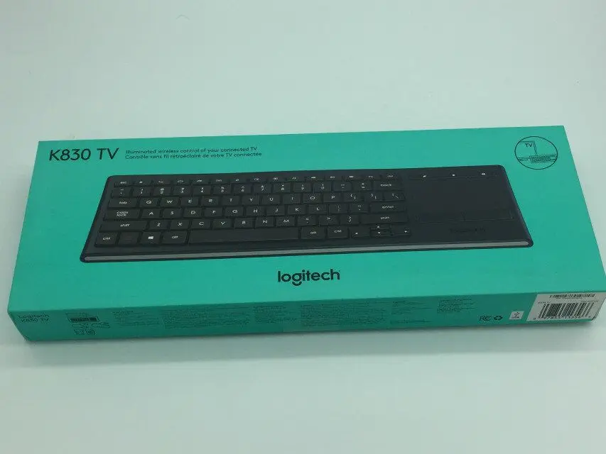 Logitech K830 задняя светильник зарядки отличное сочетание HTPC беспроводной Bluetooth touch