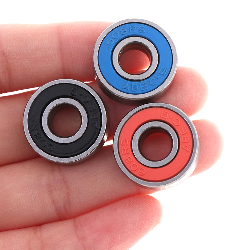 5x ABEC-9 608 2RS Inline Roller Skate Wheel Bearing Anti-rust Skateboard Wheel Bearing Red Sealed 8x22x7mm shaft 5x ABEC-9 608 2RS Inline Roller Skate Wheel Bearing Anti-rust Skateboard Wheel Bearing Red Sealed 8x22x7mm shaft