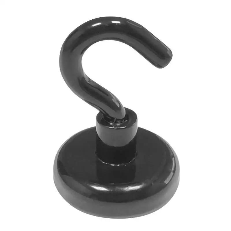 

D32 Strong Heavy Duty Neodymium Magnet Refrigerator Surfaces Magnetic Hook Magnet Refrigerator Surfaces Not Scratch 47.9*32*32mm