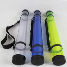 1 шт., 4 цвета, прозрачная квадратная трубка для рисования, регулируемая, портативная, для рисования, крепкий плакат, держатель для прокрутки, товары для рукоделия