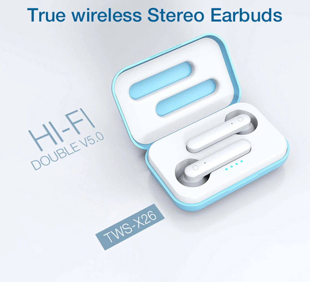 K88 TWS Wireless Earphones Bluetooth 5.0 Headsets Worktime 4 Hours Touch Earbuds Noise Resolute Stereo Headphones Mic