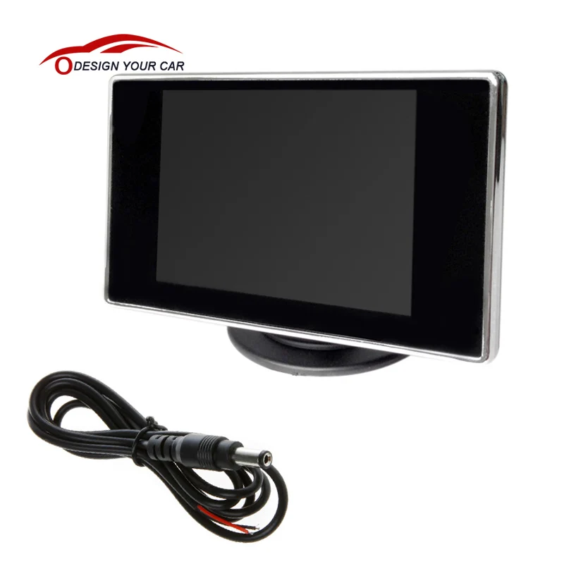 

3.5" TFT LCD Car Monitor Auto TV Car rear view camera with mirror monitor Parking Assist Backup Reverse Monitor Car DVD Screen