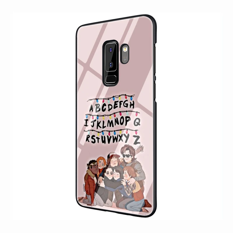 G2 EWAU очень странные дела чехол из закаленного стекла для телефона для samsung S7 S8 S9 S10 Note 8, 9, 10, плюс A10 20 30 40 50 60 70 - Цвет: G2