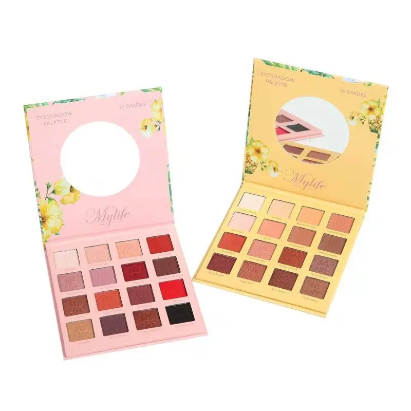 

16 Colors Eyeshadow Palette Smokey Makeup Pearl Light Matte Eyeshadow Makeup Accessory Brand New