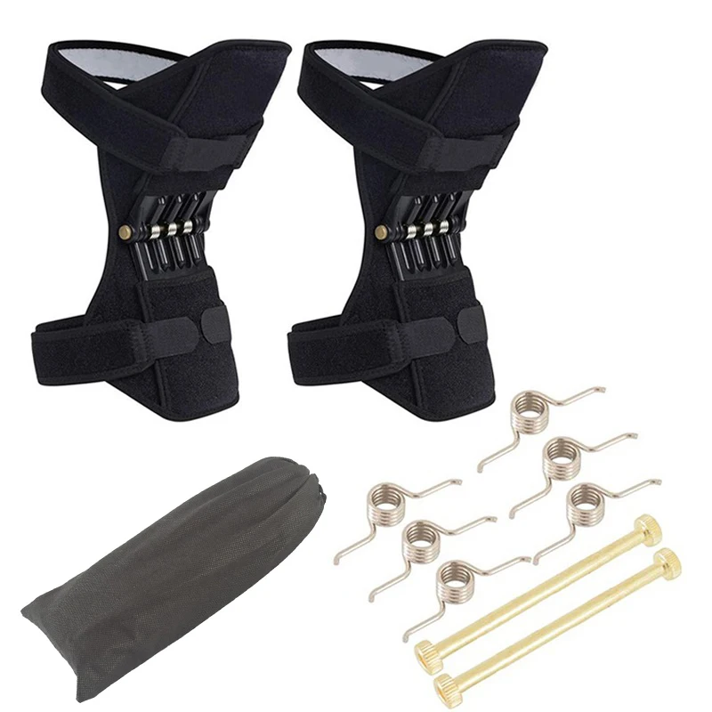 

1Set Joint Support Knee Pads Powerful Rebound Spring Force Knee Professional Support Pads Rebound Spring Force Knee Booster