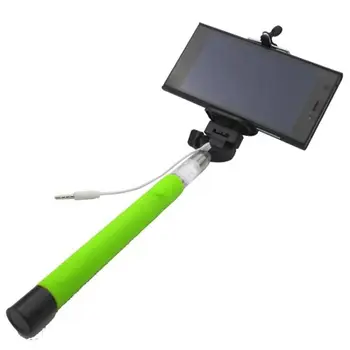 

Extendable Handheld Fold Remote Control Selfie Stick 3.5mm For Mobile Phones