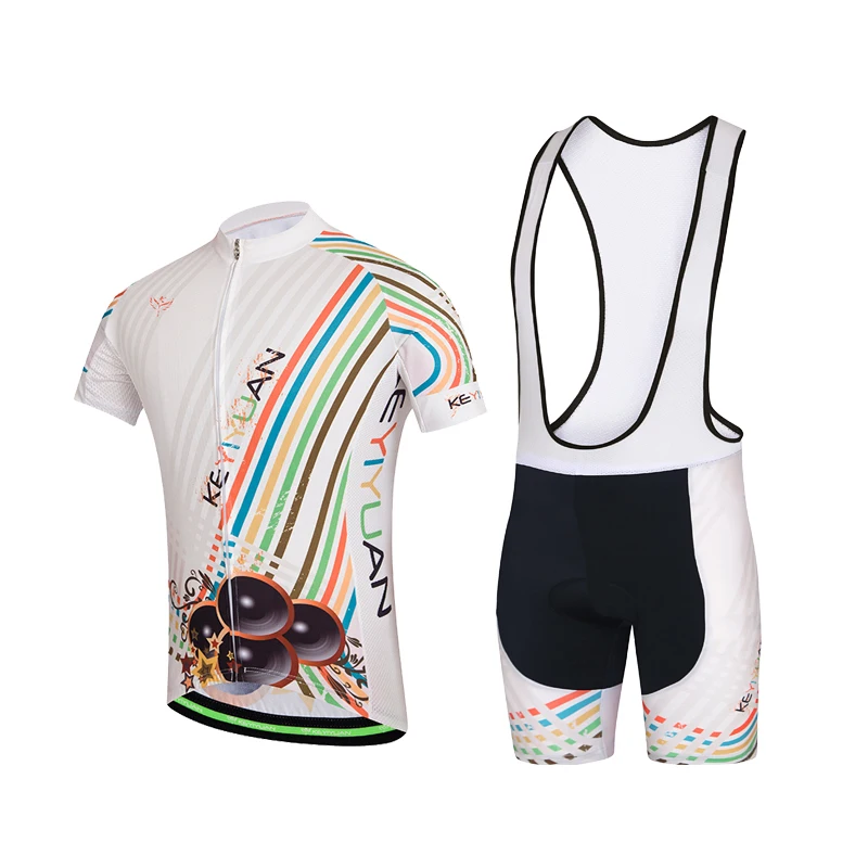 KEYIYUAN Ropa Bicicleta Hombre bigliamento Ciclismo Tenue Cyclisme Homme Fiets Kleding Mannen wielerheren