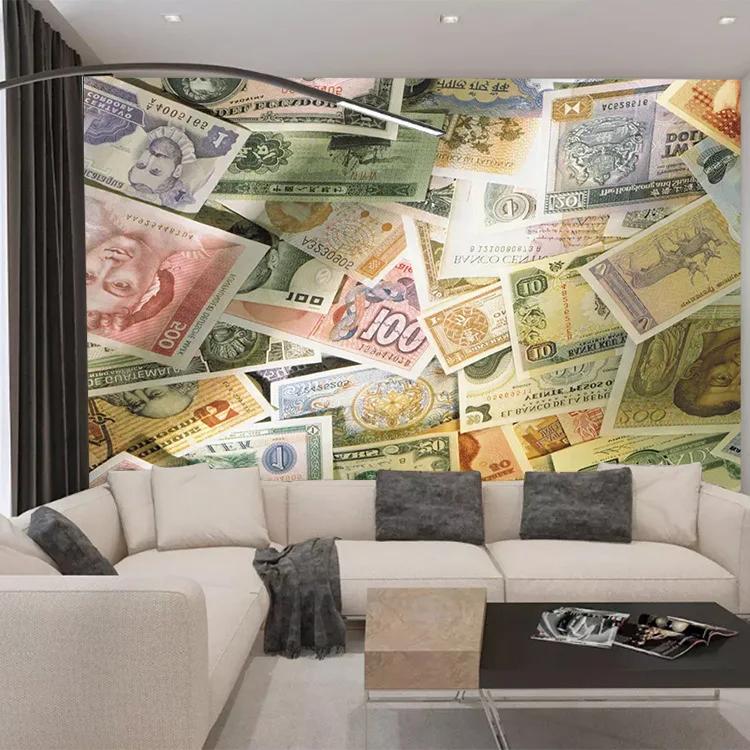 

Cafe Background of Television in the Drawing Room Wallpaper Mural Restaurant World Monetary Cool Restaurant Hotel 3D Wallpaper