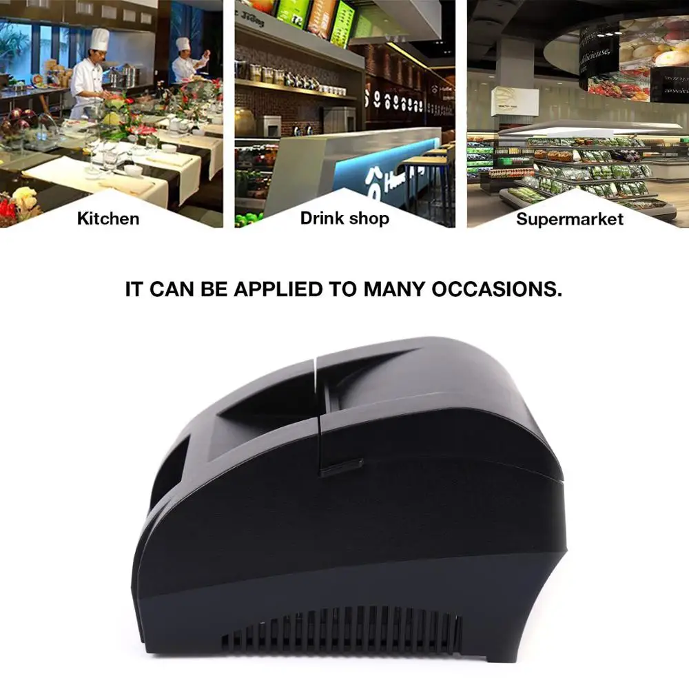 Zjiang 58mm Bluetooth Receipt Printer Wireless Pos Thermal Printer
