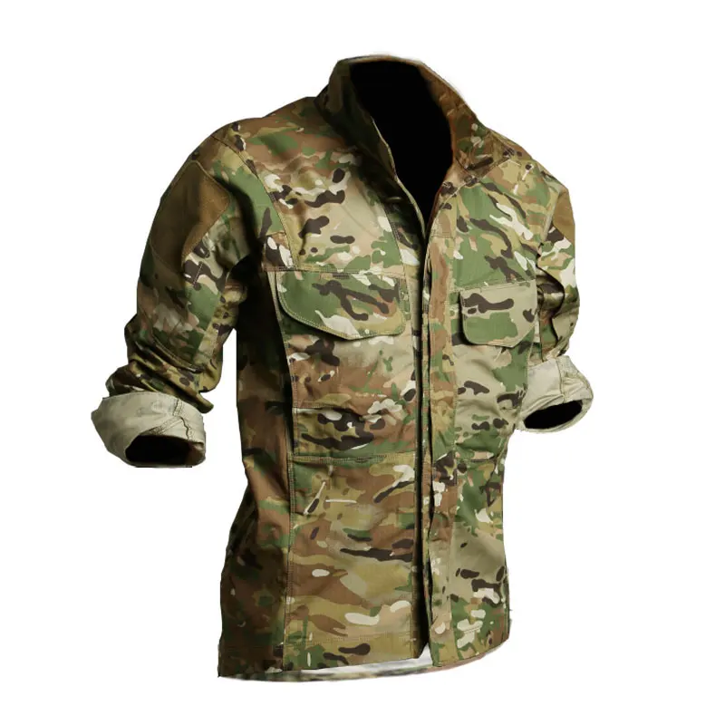 

Men's Military Camouflage Shirts Hunting Jacket Army Tactical Clothing Multicam Male Camouflage Windbreakers