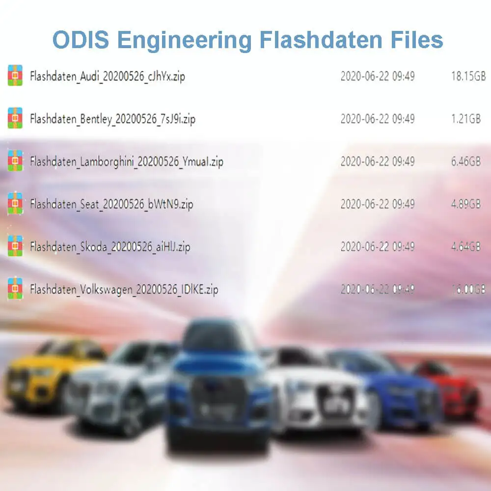 ODIS Engineering Flashdaten Files 202005