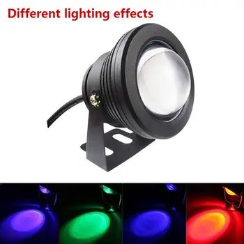 

10W RGB LED Pool Light Underwater Light Dimmable Durable Pond Street Lamp Home Path Way IP65 Waterproof Lawn Lamp Hard-Working