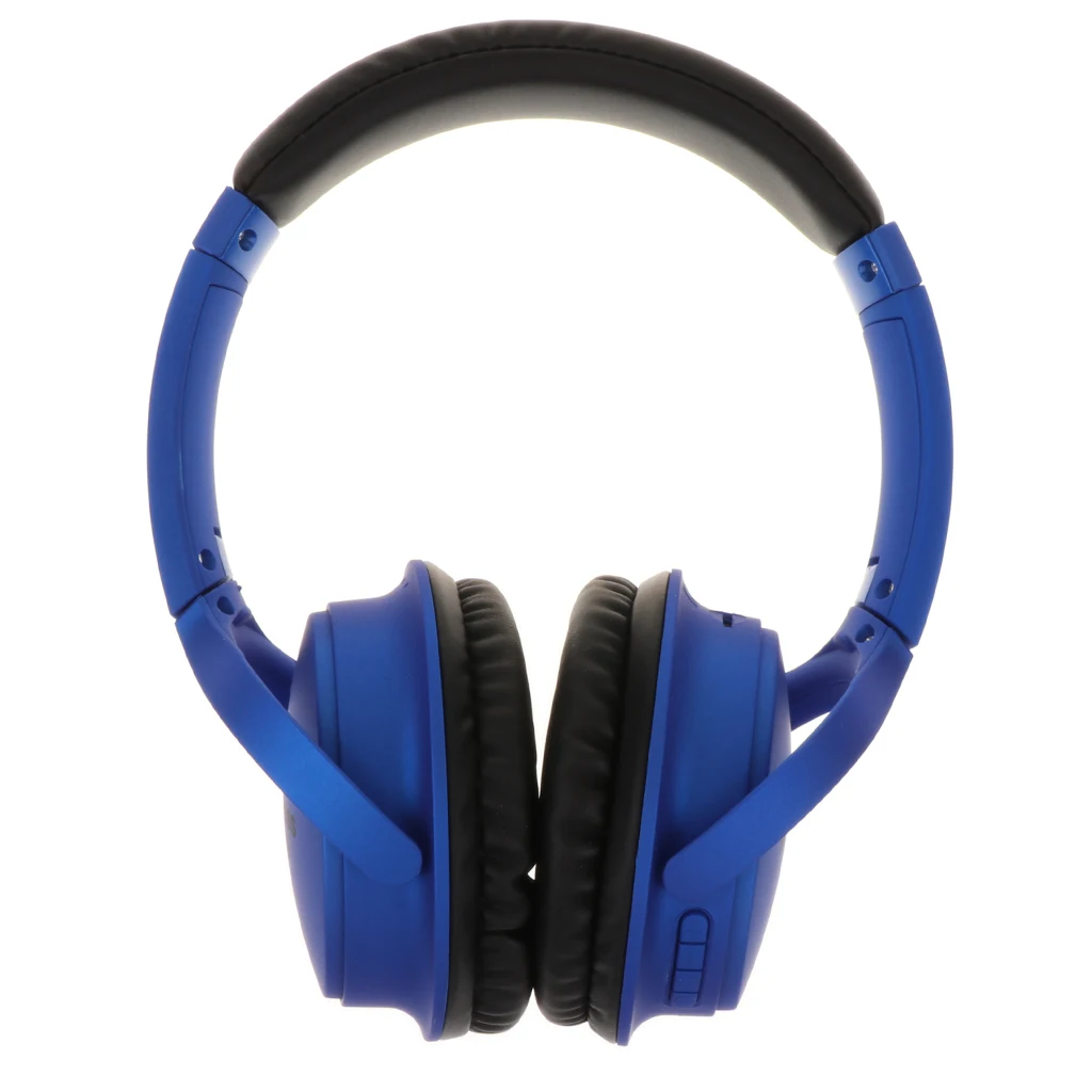 Blue Bluetooth наушники HiFi стерео беспроводные наушники Поддержка SD/TF карты Музыкальная гарнитура для Xiaomi iPhone Sumsamg Tablet наушники - Цвет: Blue