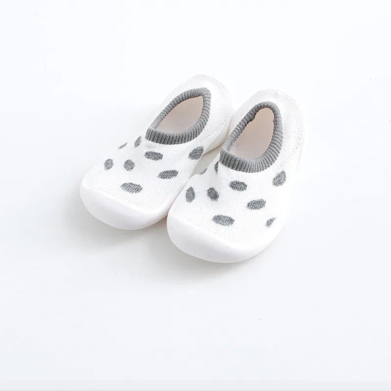 YWHUANSEN/Детские весенне-летние домашние носки с леопардовым принтом для детей от 6 до 36 месяцев нескользящие носки-тапочки для малышей с мягкой резиновой подошвой - Цвет: 4