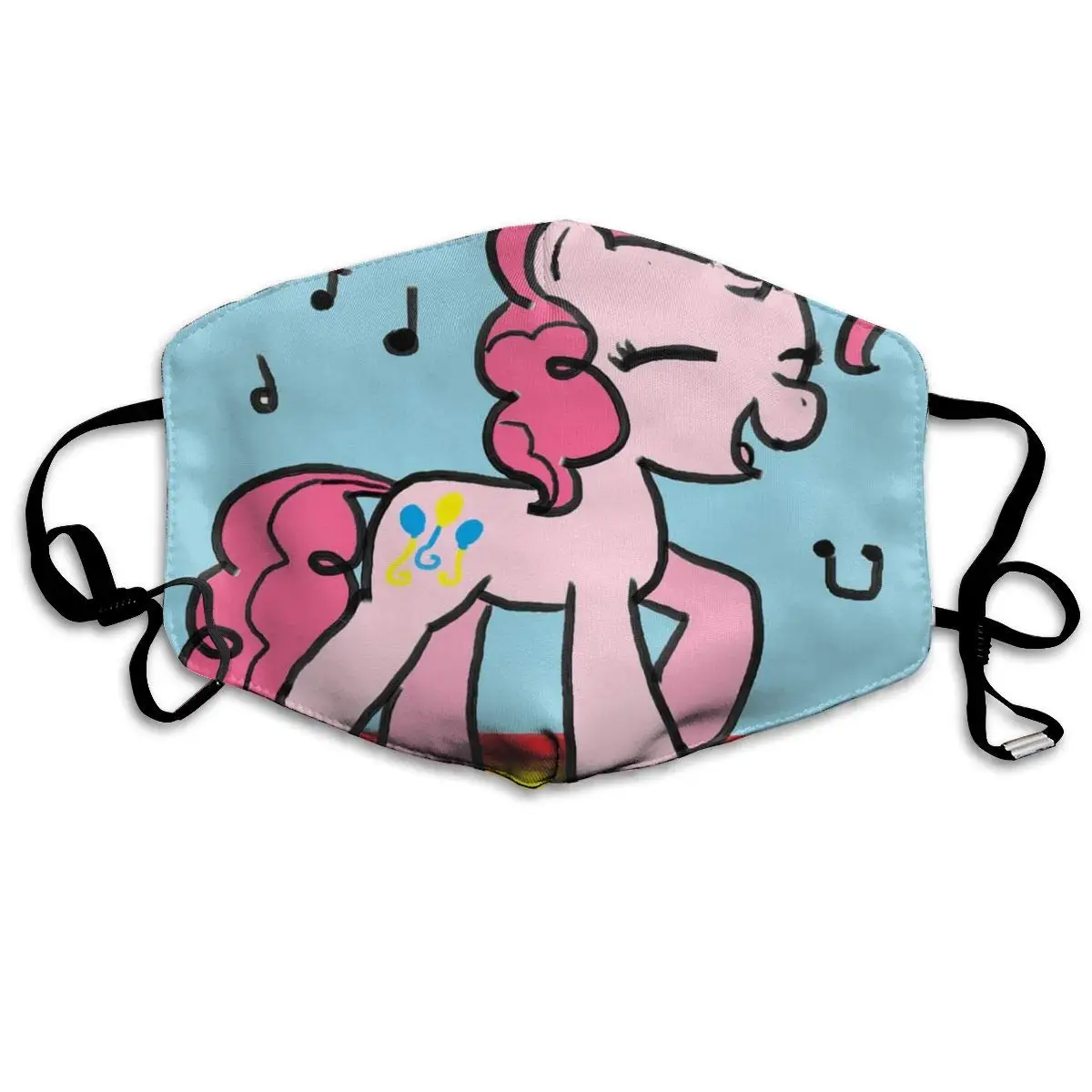 

Face Mask Cute Cartoon Unicorns Unique Cycling Half Face Earloop Face Mask For Men