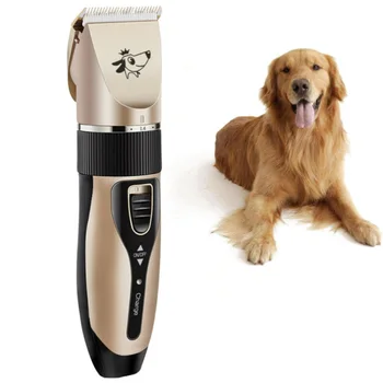 

11Pc/Set Low Noise Rechargeable Dog Hair Trimmer Pet Shear Cutter Machine Comb Scissor Nail Clippers File Brush Kit USB Charging
