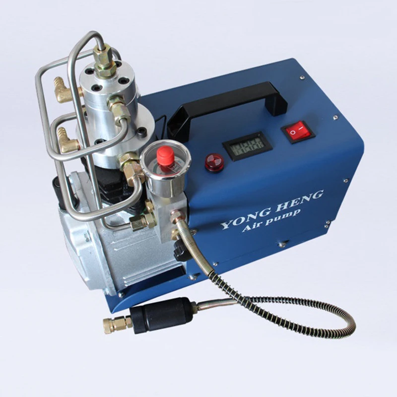 Yonntech Pompe /à air comprim/é /à haute pression 300BAR 30MPA 4500PSI Fusil de syst/ème de haute pression /à contr/ôle automatique Compresseur dair /électrique /à pompe /à air PCP bouteille gonflable