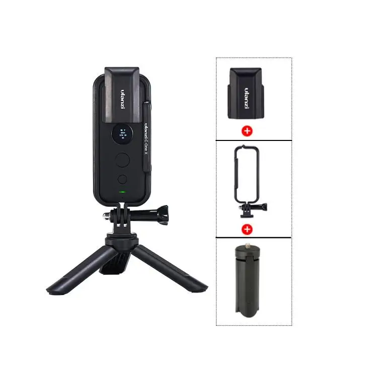 Frame WithTripod ULANZI защитная рамка для Insta 360 One X камера защитный корпус с GoPro адаптер для камеры крышка объектива для штатива селфи палка - Цвет: Frame WithTripod