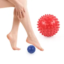 Массажный мяч, фитнес-массажный мяч, расслабляющий мышечный шар, акупунктурный массаж, акантосфера, сила, фитнес-мяч, ежик