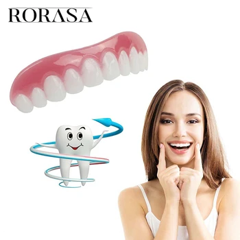 

1 Pcs Teeth Whitening Snapper Perfect Smile Teeth Dentures Set On Smile Instant Teeth Beauty Denture Care For Most People