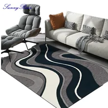 SunnyRain 1-piece абстрактный ковер для гостиной коврик и ковер для кухни спальни ковры моющиеся