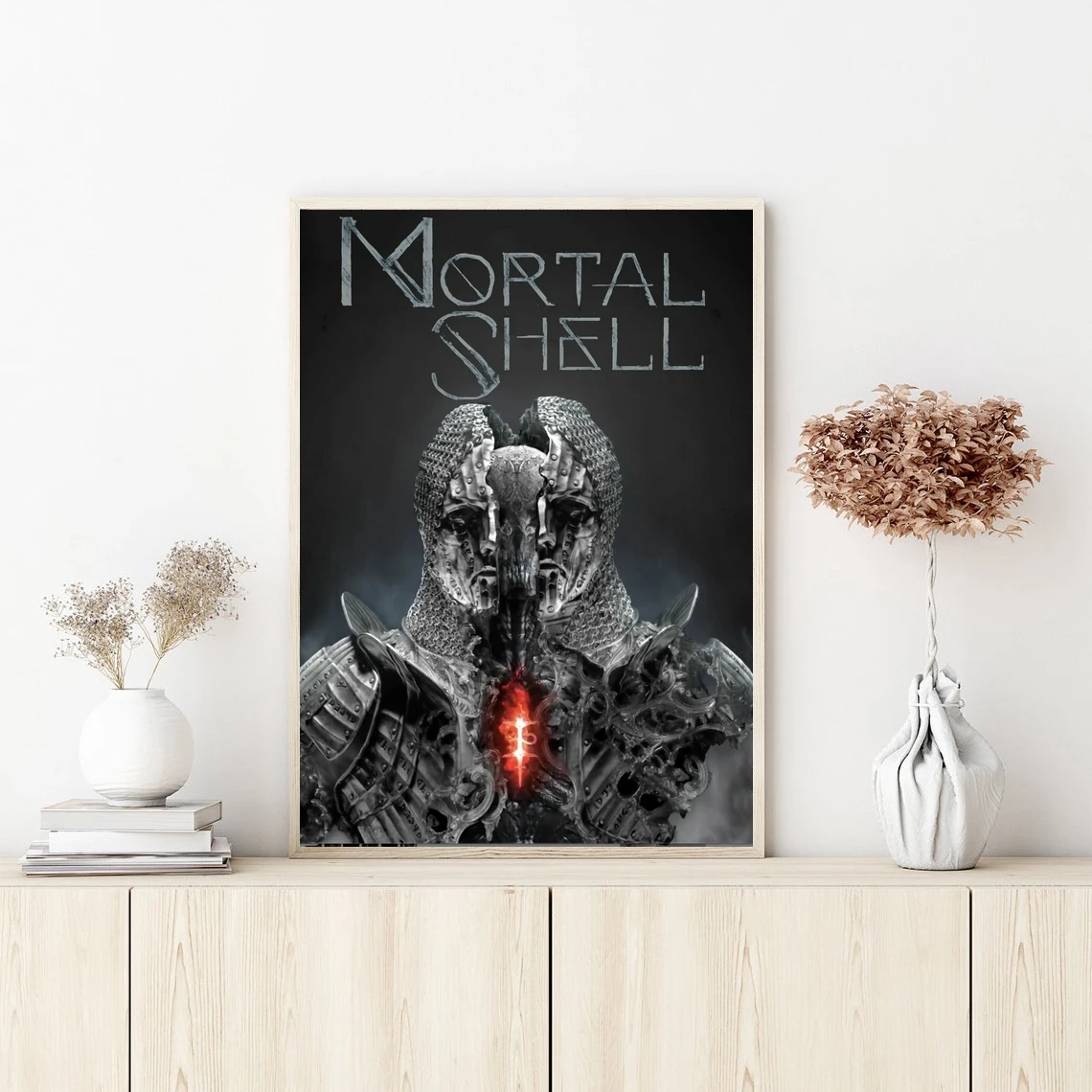 

Настенный постер Mortal Shell Game, Картина на холсте для спальни, гостиной, украшение для дома (без рамки)