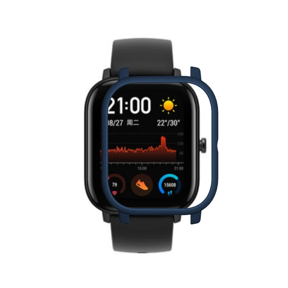 Защитный чехол для Xiaomi Huami Amazfit GTS, умные часы, цветной защитный чехол для ПК, рамка для Amazfit GTS, чехол, аксессуары