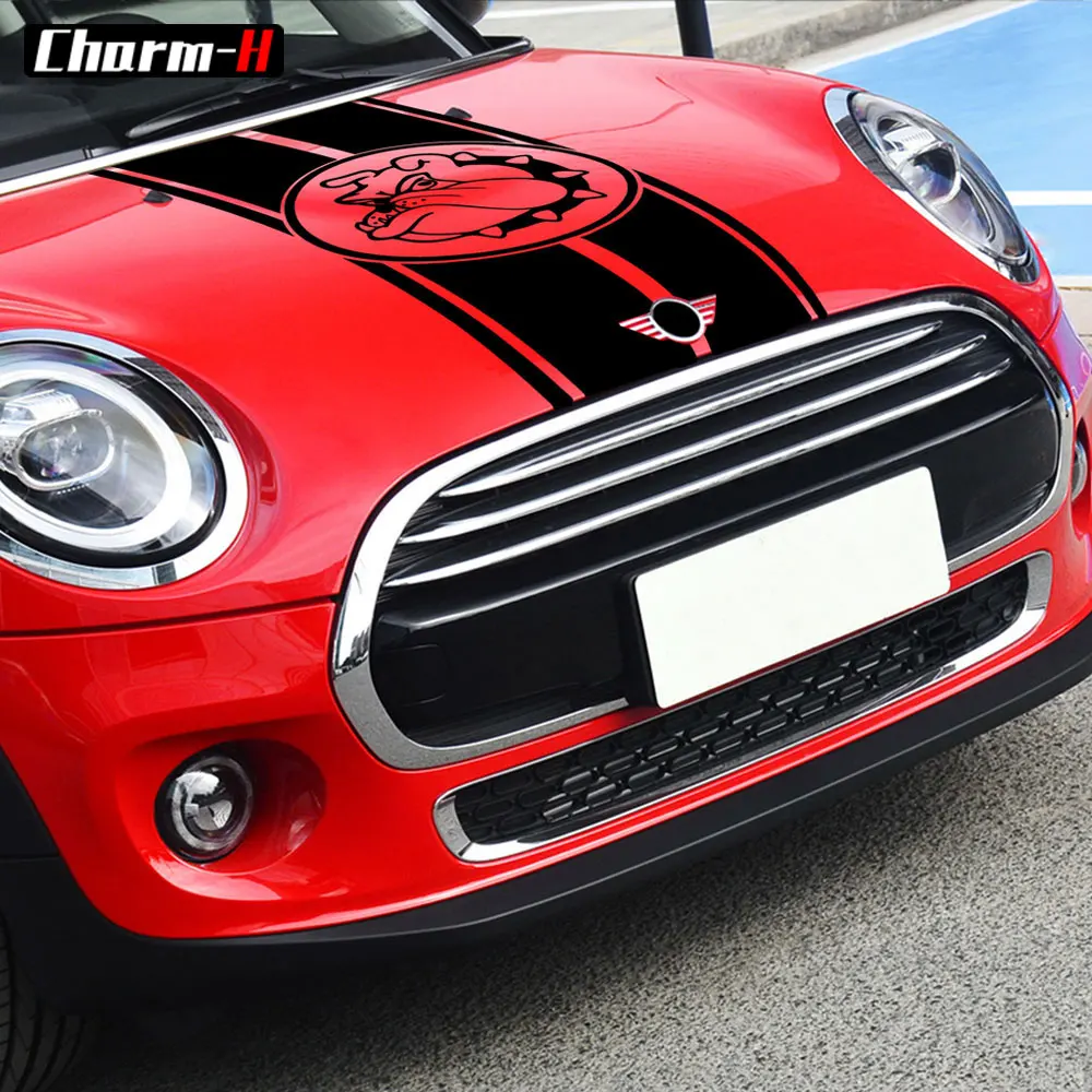 Декоративные наклейки на капот автомобиля для mini cooper F56 F55 Clubman F54 багажник полосы