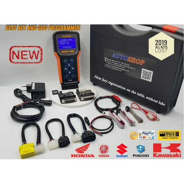 Мотоциклетный сканер SMARTTOOL1 программирование смарт клавиш и ODO|autel autolink al609|obdii