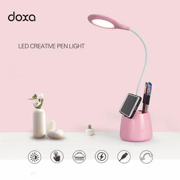 

LED Desk Lamp Rechargeable Touch Control USB Charging LED Desktop Lights GY204 For Reading Study Eye Protection Table Lamparas