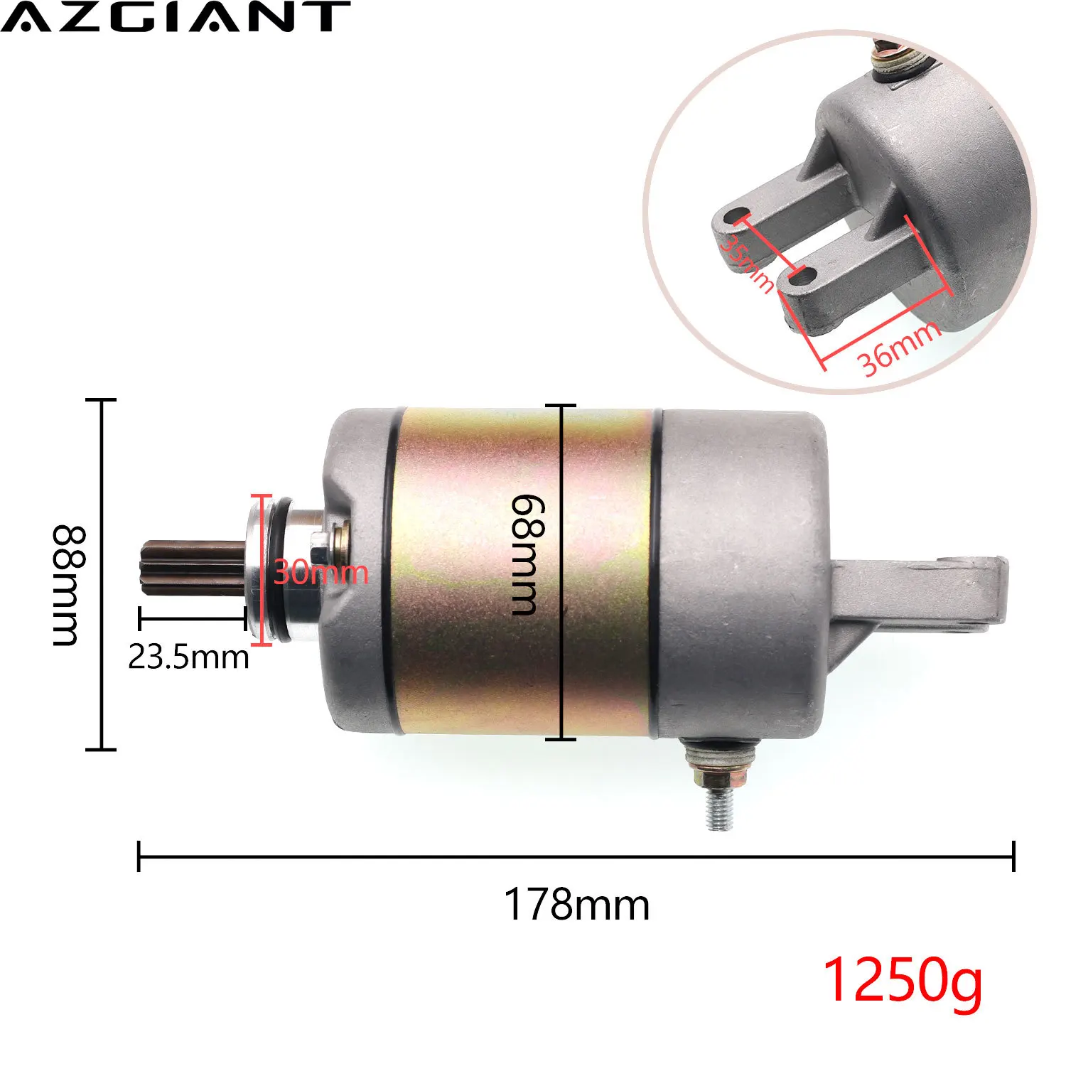 Стартовый двигатель для скутера Yamaha 250 YP250 LH250 LINHAI400 ATV 300cc мотор Benelli Majesty250 Aprilia Leonardo