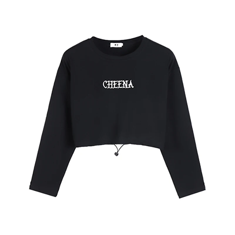 Корейская Готическая Футболка с принтом Ulzzang, дропшиппинг, панк, Винтаж, harajuku, camisas, с буквенным принтом, одежда с длинным рукавом, топы, хип-хоп, женская футболка