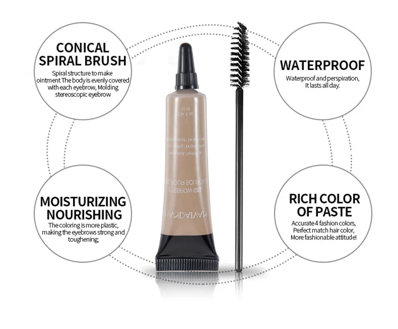 Waterproof Eyelash Eyebrow Dye Tint Gel Long Lasting Professional Eye Brow Mascara Cream Eyebrow Enhancer Gel With Brush 6 color Waterproof Eyelash Eyebrow Dye Tint Gel Long Lasting Professional Eye Brow Mascara Cream Eyebrow Enhancer Gel With Brush 6 color