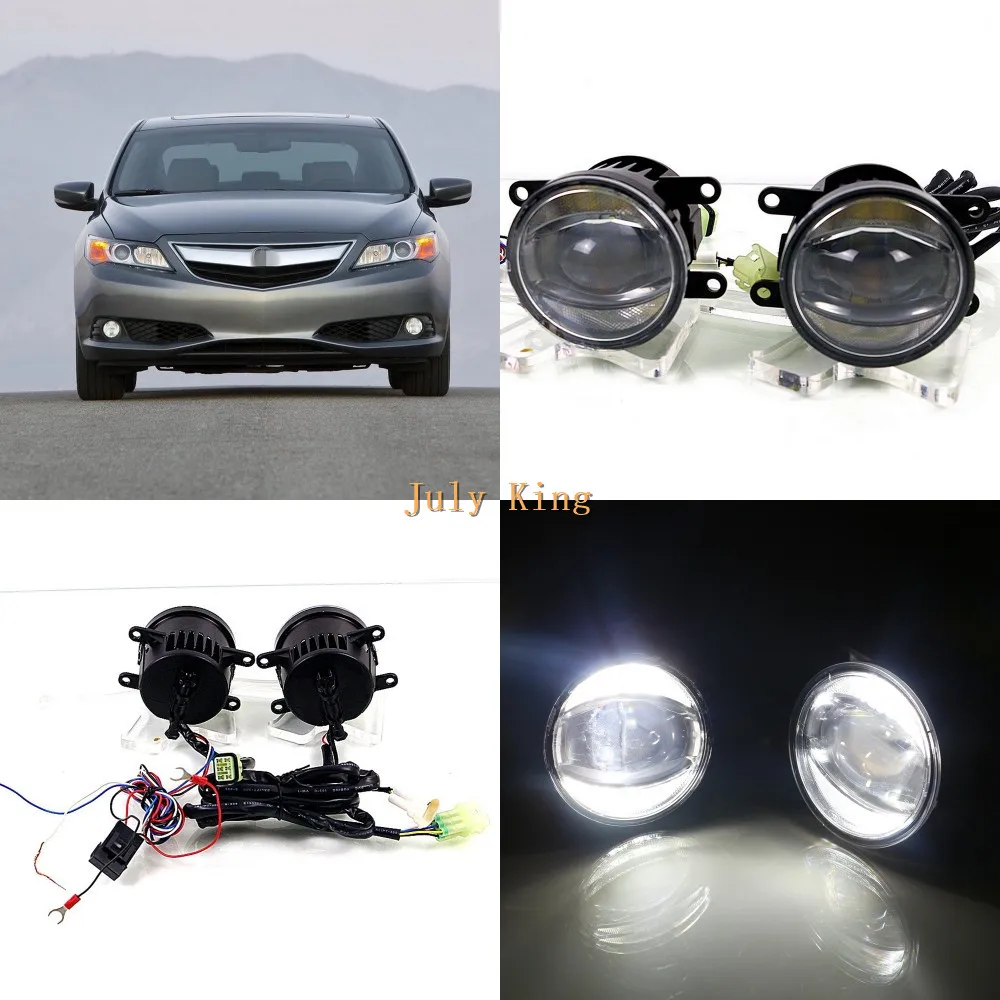 July King 1600lm 24w 6000k Led Light Guide Q5 Lens Fog Lamp +1000lm 14w