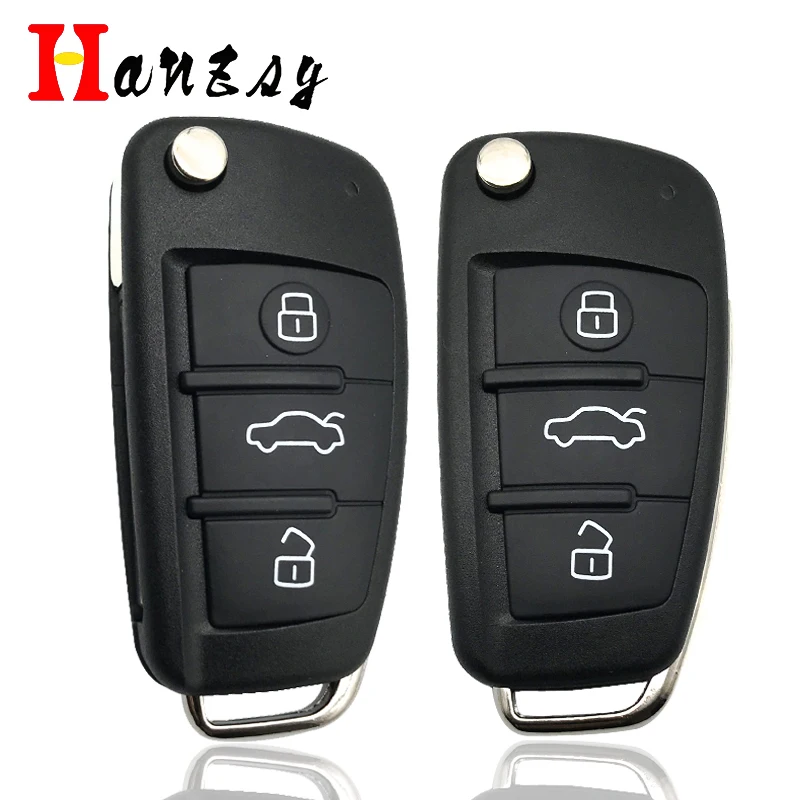Replacement Car Key Fob Case Fit for Audi A1 A3 A4 A5 A6 A7 A8 Q5 Q7 S5 S7 R8 RS Entry Smart Remote Control Key Fob Cover 3 Buttons No Chip Replacement Car Key Fob Case Fit for Audi A1 A3 A4 A5 A6 A7 A8 Q5 Q7 S5 S7 R8 RS Entry Smart Remote Control Key Fob Cover 3 Buttons No Chip